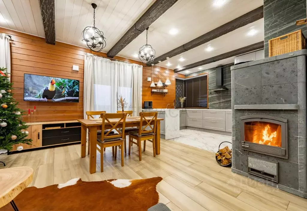 Дом в Ленинградская область, Приозерский район, Красноозерное с/пос, ... - Фото 1