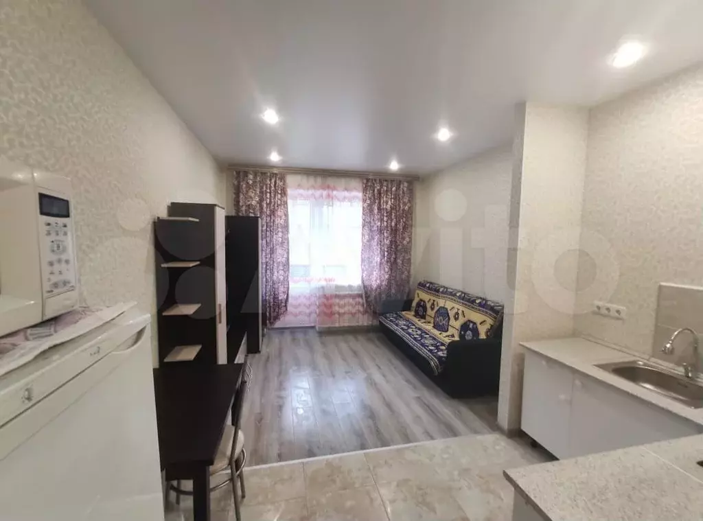 Квартира-студия, 29 м, 1/15 эт. - Фото 1