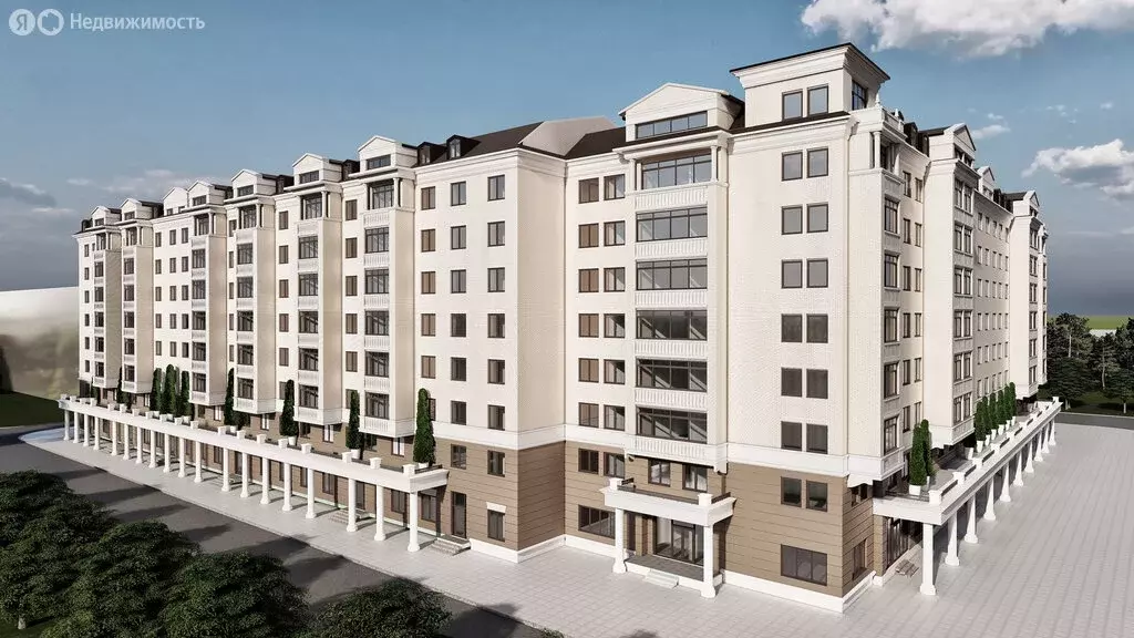 1-комнатная квартира: Владикавказ, улица Курсантов-Кировцев, 4А (60.2 ... - Фото 1