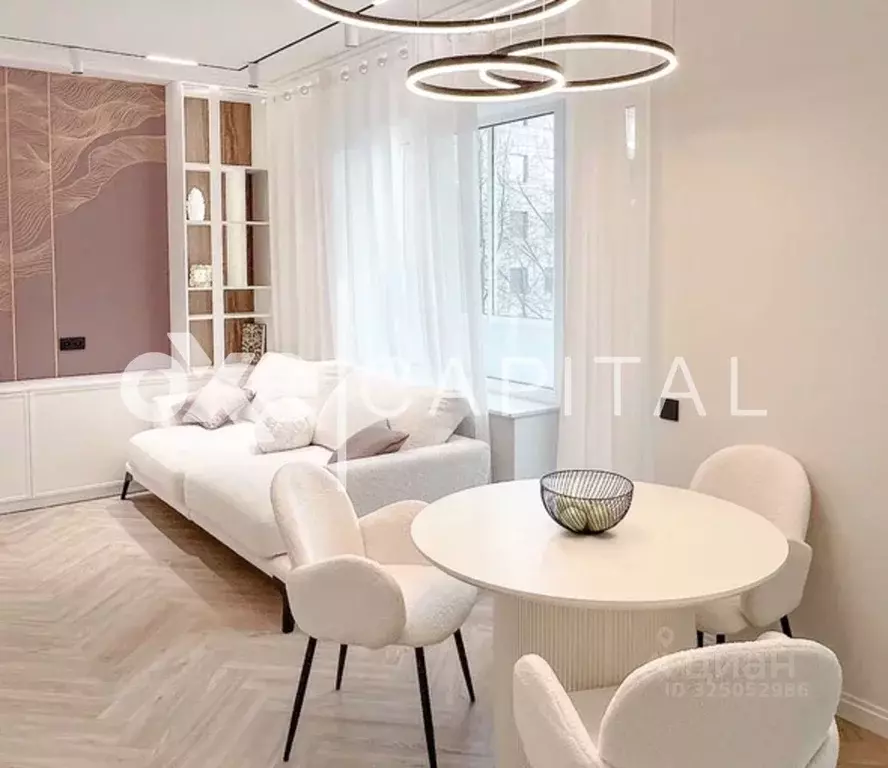 2-к кв. Москва 1-й Смоленский пер., 13 (48.0 м) - Фото 1