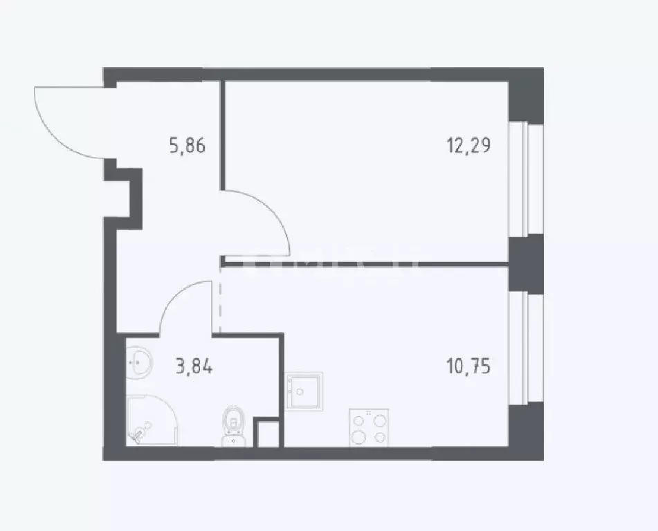 Продается 1-комнатная квартира - Фото 1