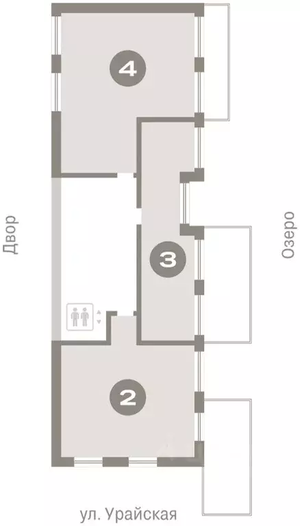 3-к кв. Тюменская область, Тюмень ул. Муравленко, 9/2 (111.25 м) - Фото 1