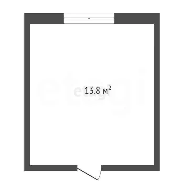 1к в -комнатной квартире (13.4 м) - Фото 1