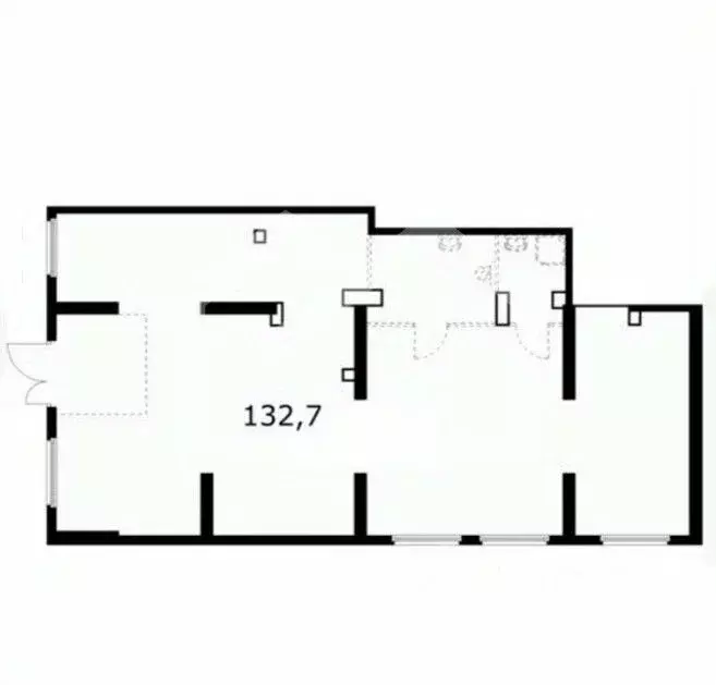 Торговая площадь в Москва Иловайская ул., 2 (133 м) - Фото 2