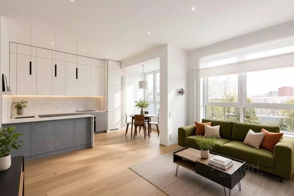 2-к кв. Москва Мантулинская ул., 9к1 (65.0 м) - Фото 2
