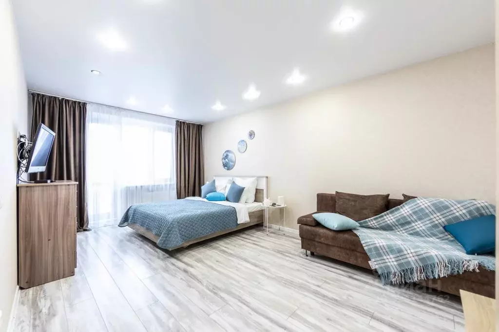 1-к кв. Тюменская область, Тюмень ул. Константина Посьета, 7 (39.0 м) - Фото 1