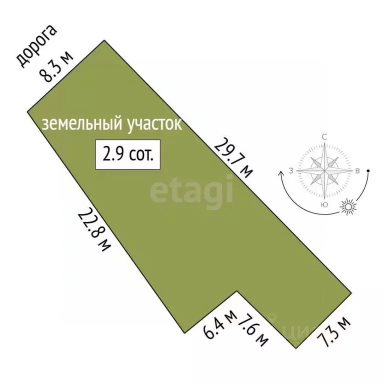 Участок в Крым, Феодосия муниципальный округ, Коктебель пгт пер. ... - Фото 2