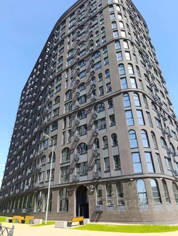 Студия Тульская область, Тула ул. Федора Смирнова, 2к1 (27.4 м) - Фото 1