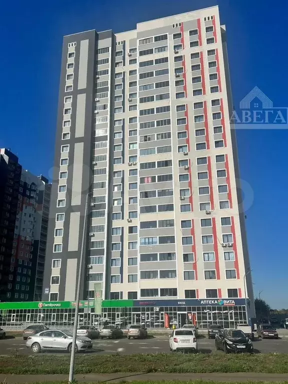 1-к. квартира, 43,6 м, 9/20 эт. - Фото 1