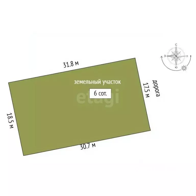 Участок в Крым, Ленинский район, Батальненское с/пос, Нептун СНТ  (6.0 ... - Фото 2