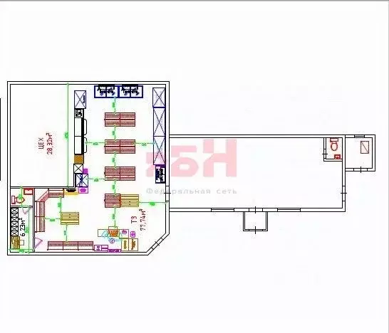 Торговая площадь в Омская область, Таврический район, с. Любомировка ... - Фото 2