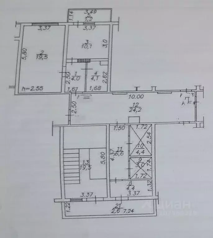 1-к кв. Краснодарский край, Северский район, Афипское городское ... - Фото 2