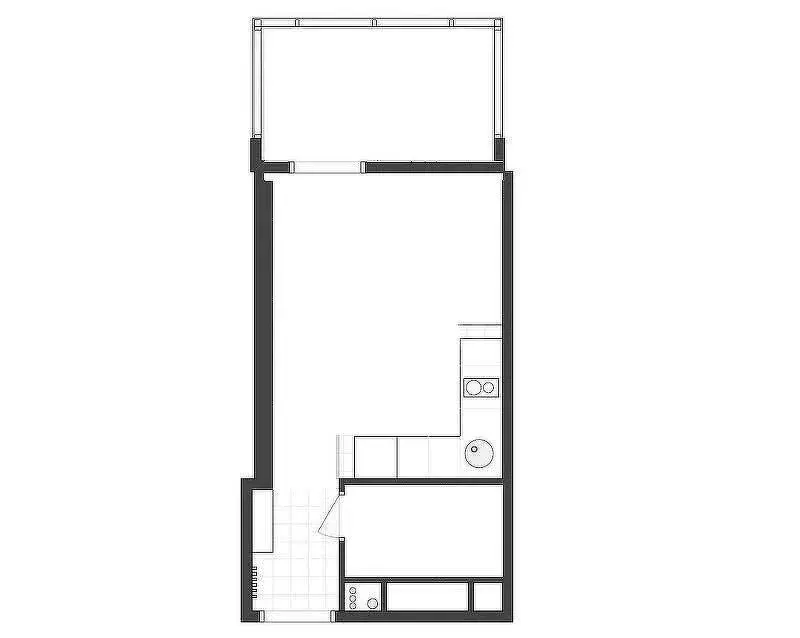 Квартира-студия: Липецк, улица Е.И. Замятина, 1Б (29.1 м) - Фото 1