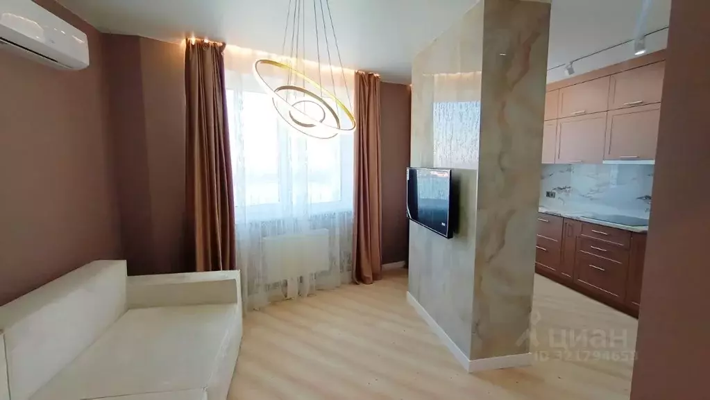 1-к кв. Ростовская область, Ростов-на-Дону Береговая ул., 73с1 (50.0 ... - Фото 1