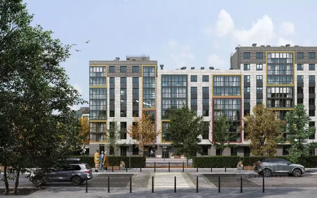 1-к кв. Псковская область, Псков Крестовский жилой комплекс (26.9 м) - Фото 1