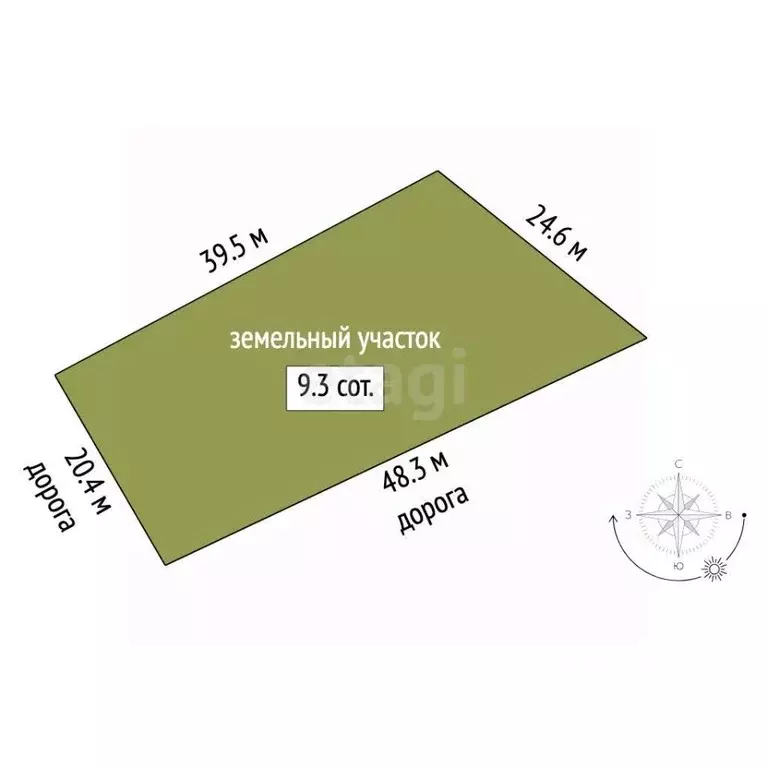 Участок в Мордовия, Лямбирский район, Берсеневское с/пос, с. Татарская ... - Фото 1