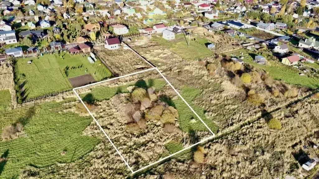 Участок в Ленинградская область, Ломоносовский район, д. Санино ул. ... - Фото 2