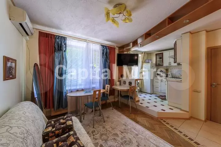 Квартира-студия, 34м, 1/8эт. - Фото 1