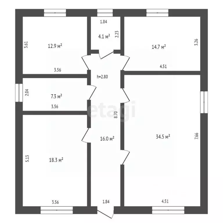Дом в Ростовская область, Таганрог ул. Панфилова (107 м) - Фото 2