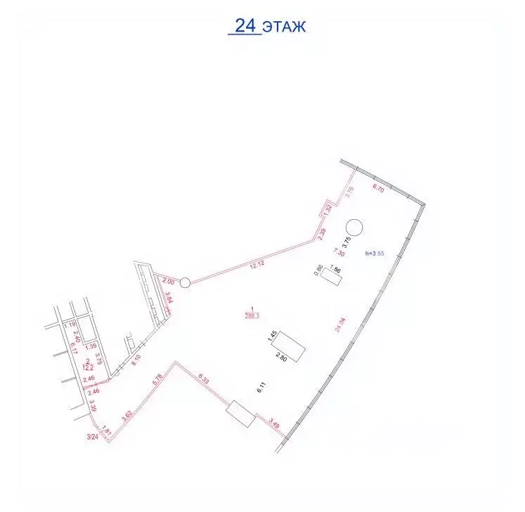 Помещение свободного назначения в Москва наб. Пресненская, 12 (300 м) - Фото 2