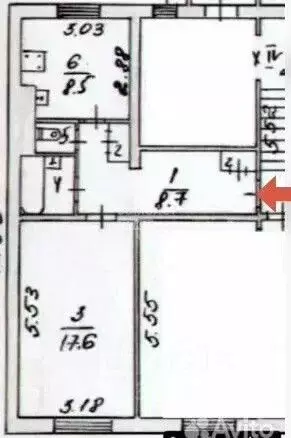 1-к кв. Ямало-Ненецкий АО, Ноябрьск просп. Мира, 84Б (39.4 м) - Фото 2