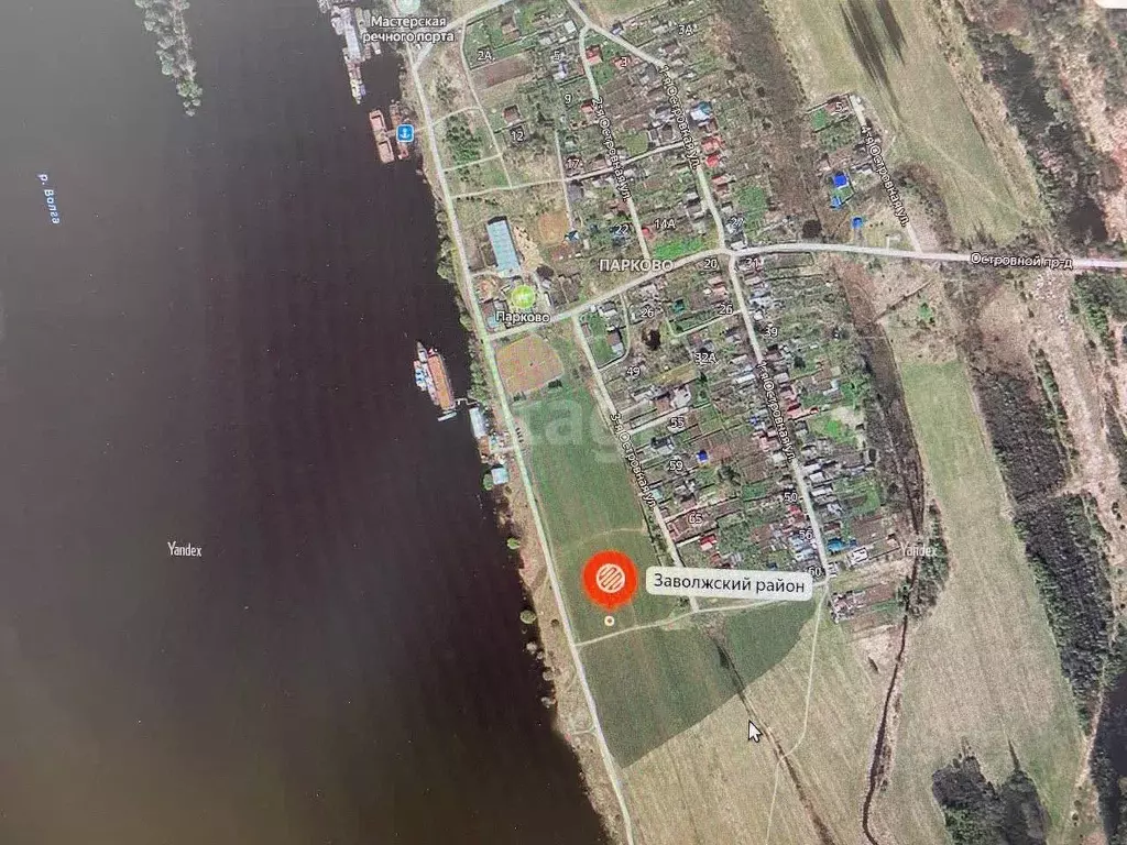 Участок в Ярославская область, Ярославль пос. Парково, ул. 3-я ... - Фото 0