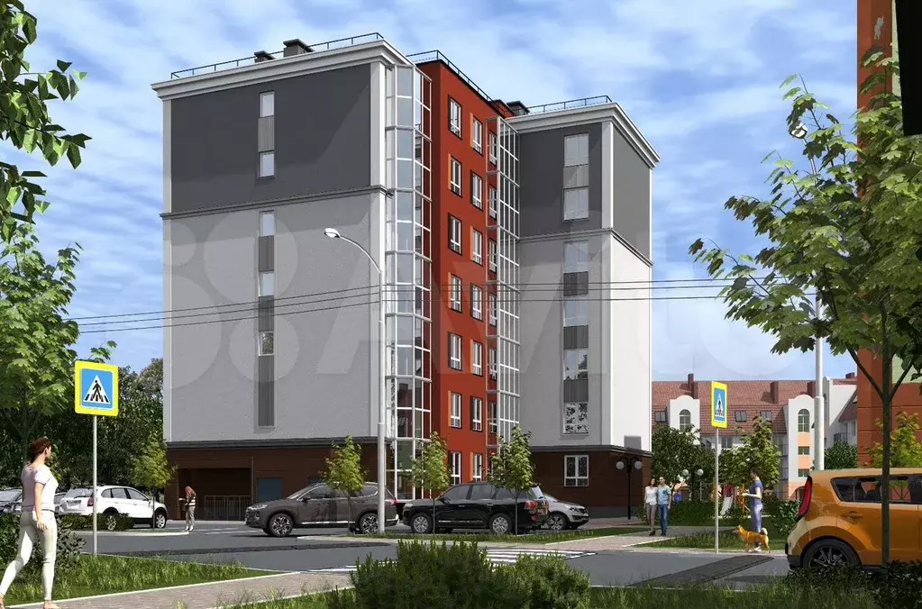 1-к. квартира, 31,5 м, 5/7 эт. - Фото 1