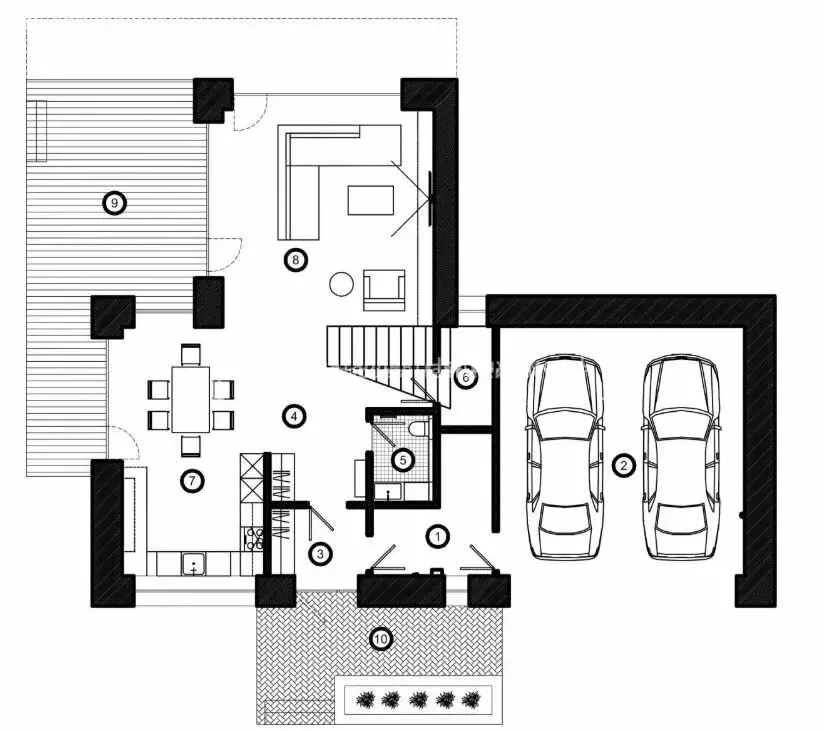 Дом в Томск, посёлок Заварзино, Зеркальная улица, 118 (266 м) - Фото 2