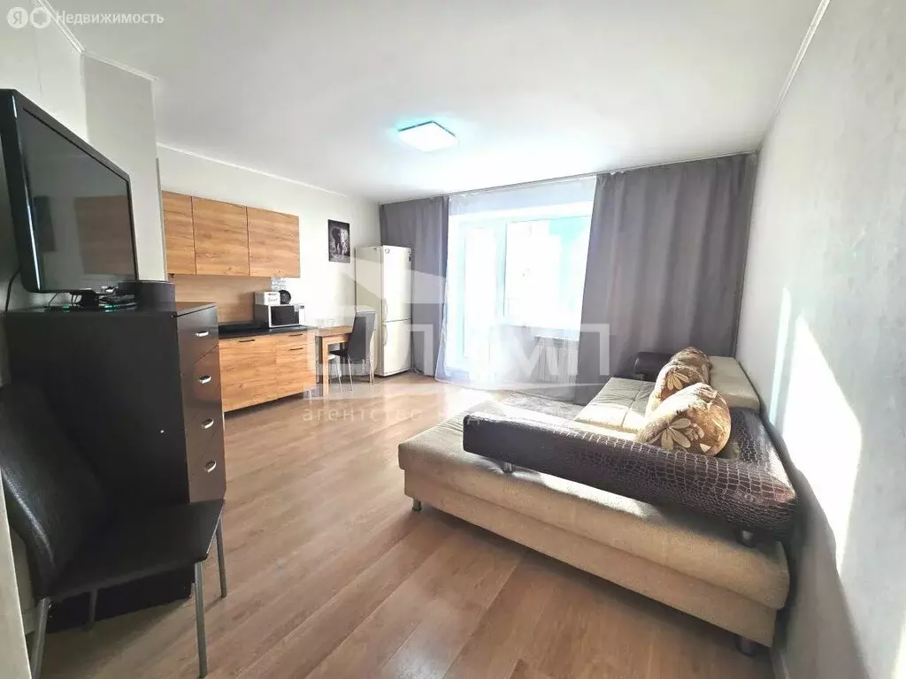 Квартира-студия: Челябинск, улица Петра Столыпина, 3 (24.6 м) - Фото 1