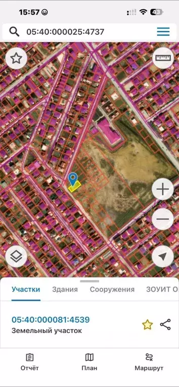 Участок в Дагестан, Махачкала ул. Ольховая, 18 (4.5 сот.) - Фото 2