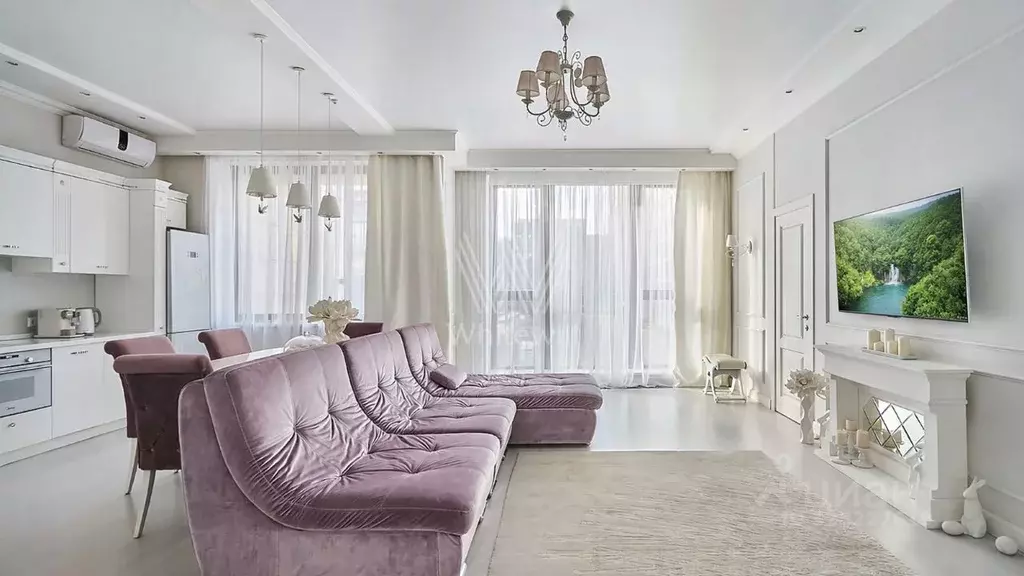 3-к кв. Москва ул. Сергея Макеева, 9к2 (73.0 м) - Фото 2