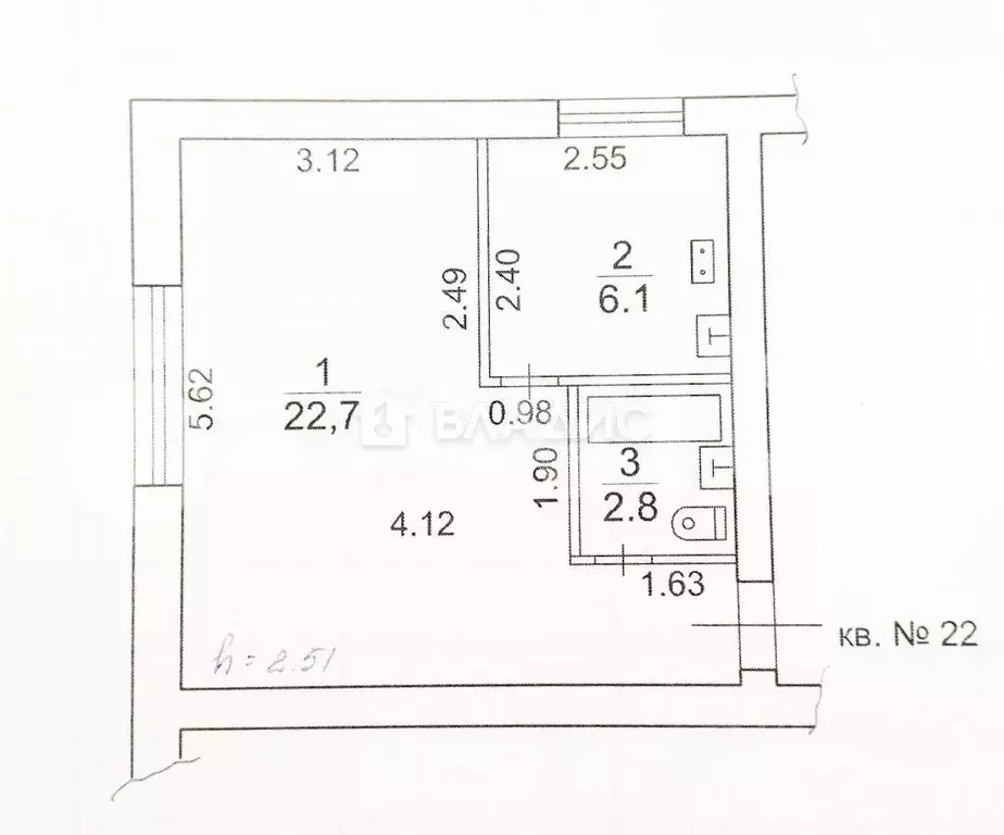 1-к кв. Карелия, Пряжа пгт ул. Советская, 71 (31.8 м) - Фото 1