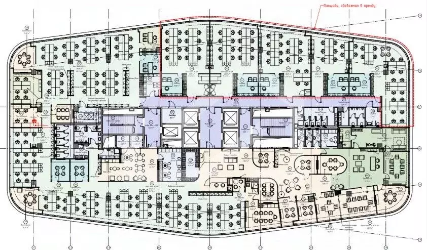Офис в Москва 48-й кв-л,  (387 м) - Фото 2