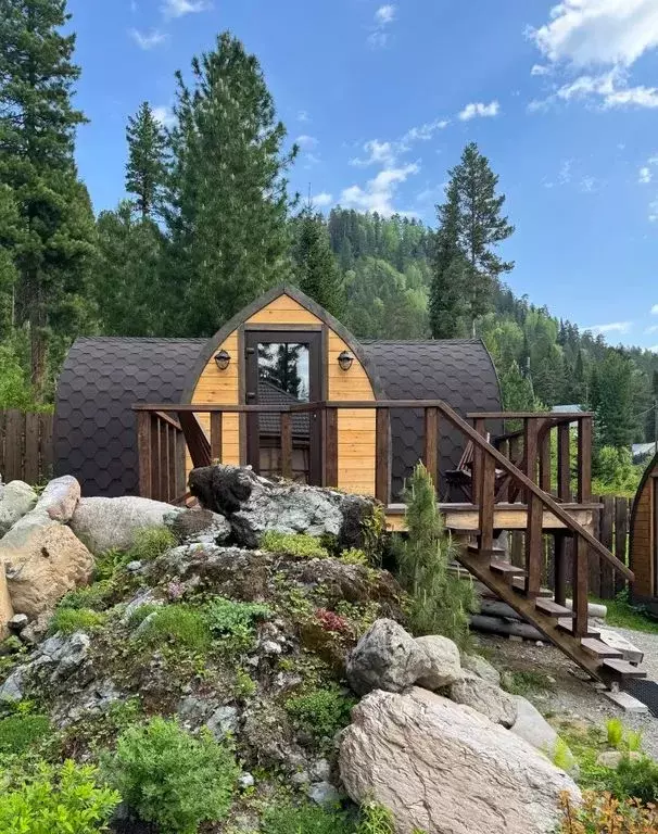 Дом в Алтай, Турочакский район, с. Артыбаш ул. Энергетиков, 21 (20 м) - Фото 1