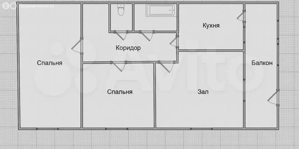 3-комнатная квартира: Горьковский, улица Ленина, 11 (70 м) - Фото 0
