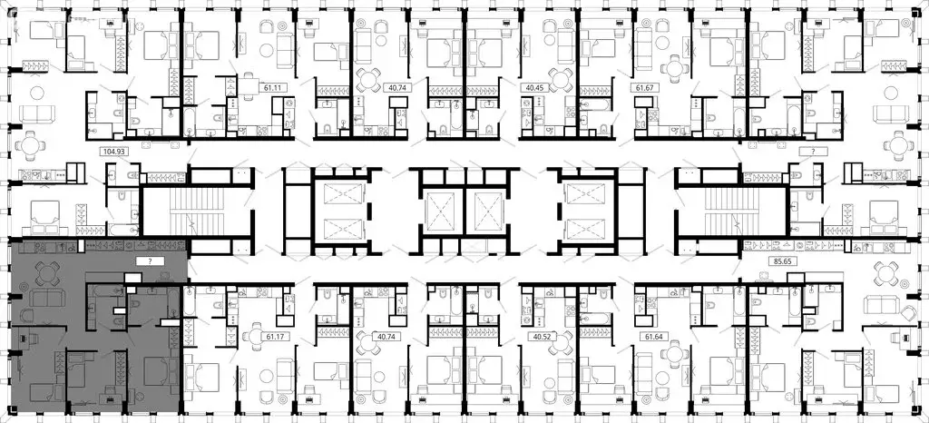 3-комнатная квартира: Москва, 4-я улица Марьиной Рощи, 12к3 (86.41 м) - Фото 0