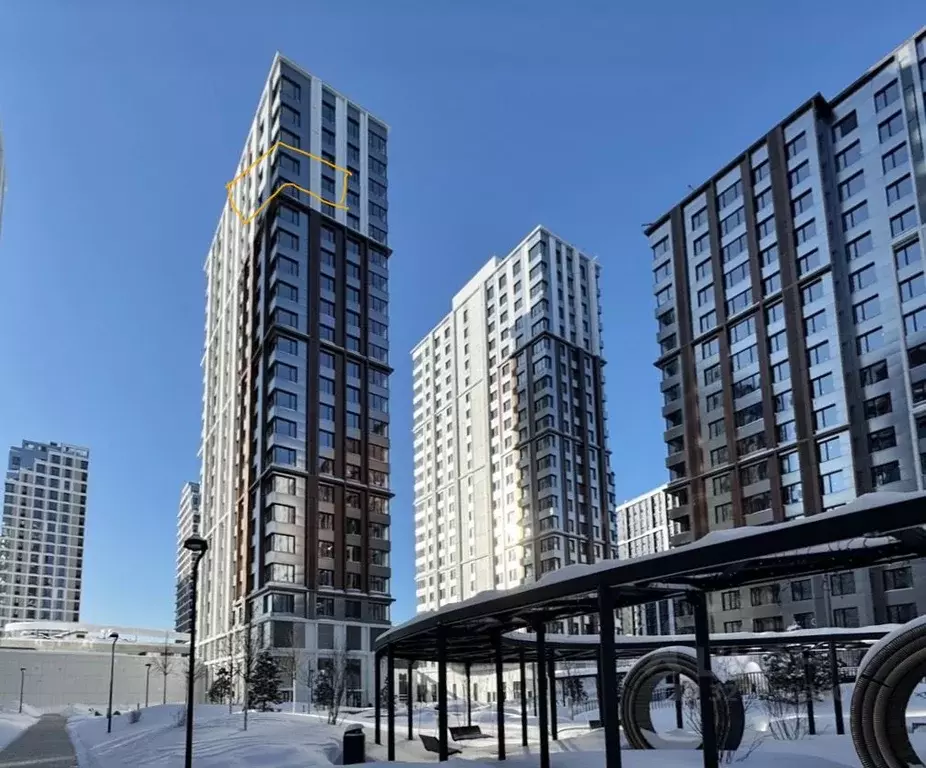 3-к кв. Москва ул. Нижние Мневники, 20 (102.1 м) - Фото 1