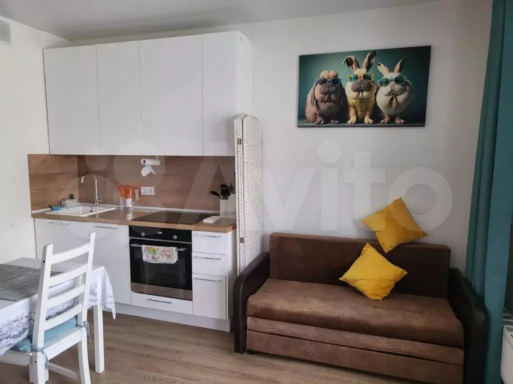Квартира-студия, 28,3 м, 5/12 эт. - Фото 1