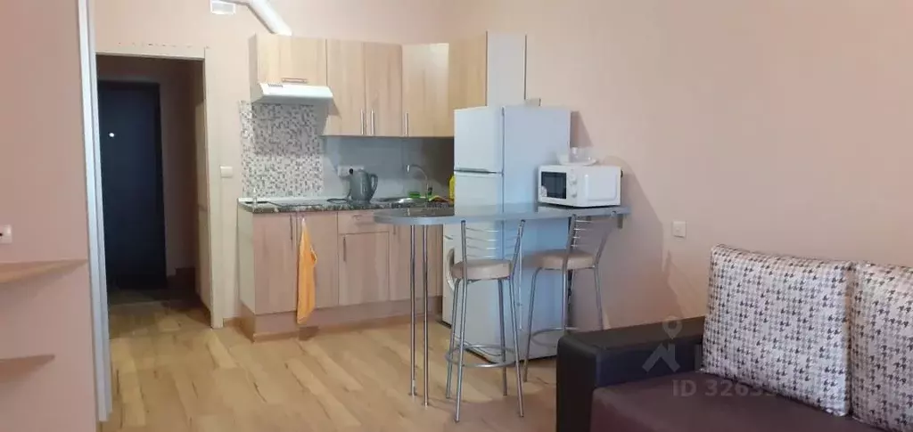 Студия Санкт-Петербург пос. Парголово, Заречная ул., 10 (32.0 м) - Фото 1