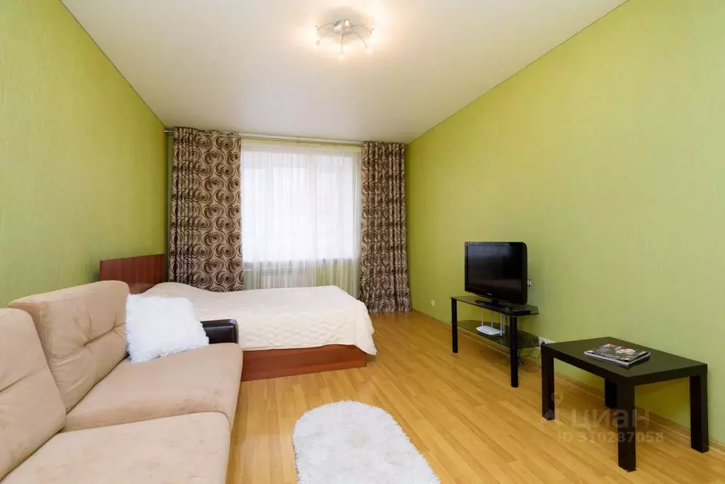 1-к кв. Пензенская область, Пенза ул. Пушкина, 43 (44.1 м) - Фото 1