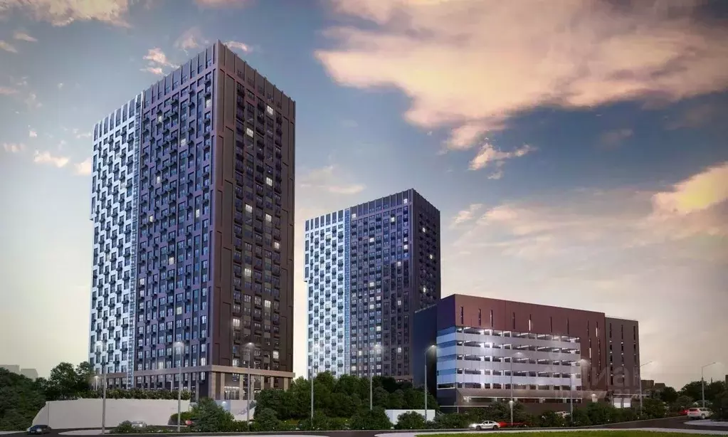 2-к кв. Башкортостан, Уфа Формула жилой комплекс (57.0 м) - Фото 0