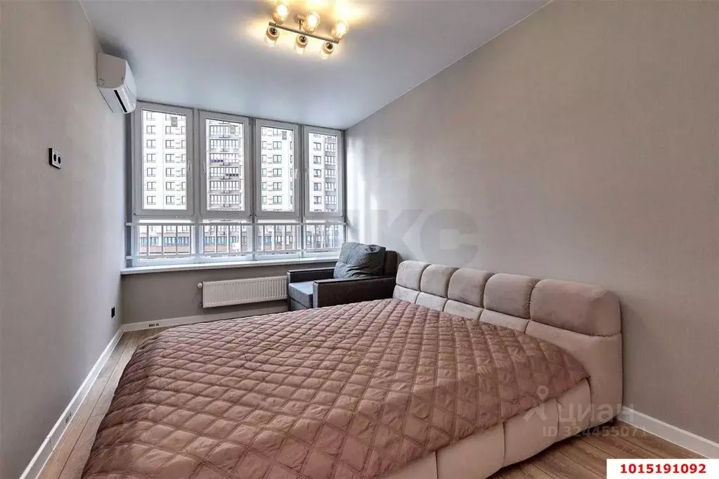 1-к кв. Краснодарский край, Краснодар Догма Парк мкр, ул. Марины ... - Фото 1