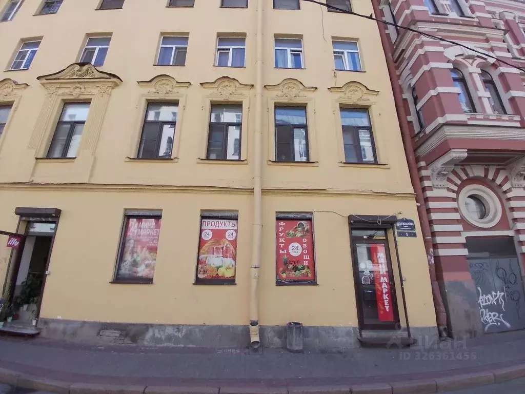 Помещение свободного назначения в Санкт-Петербург Малая Московская ... - Фото 1