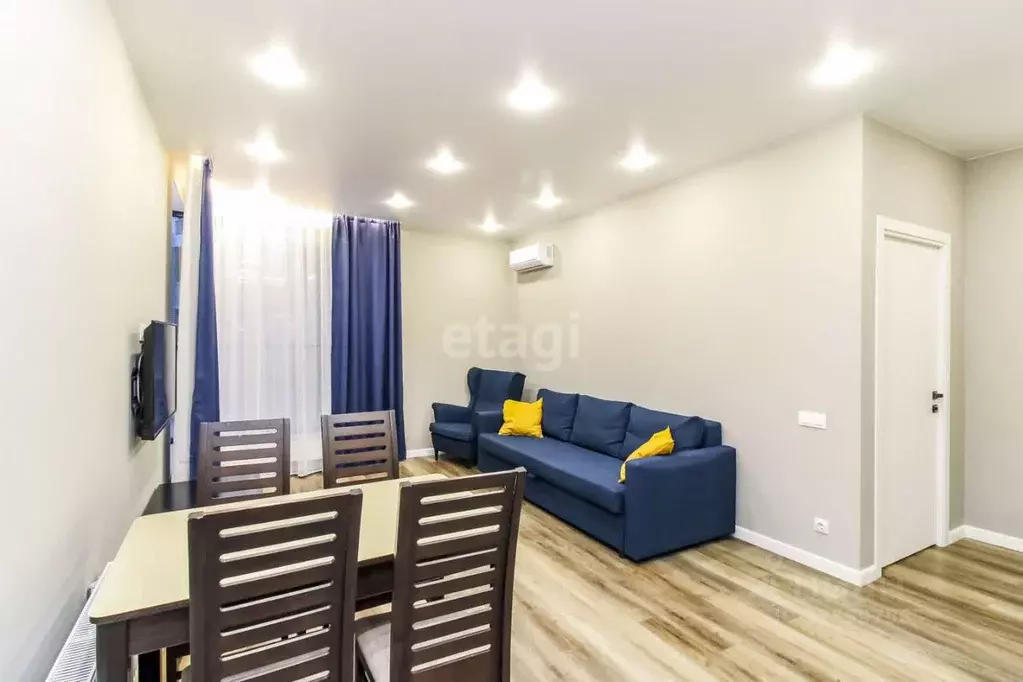 1-к кв. Тюменская область, Тюмень ул. Ю.-Р.Г. Эрвье, 38 (45.3 м) - Фото 1