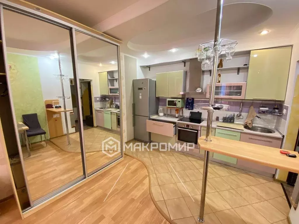 1-к кв. Ханты-Мансийский АО, Сургут Университетская ул., 21 (45.2 м) - Фото 1