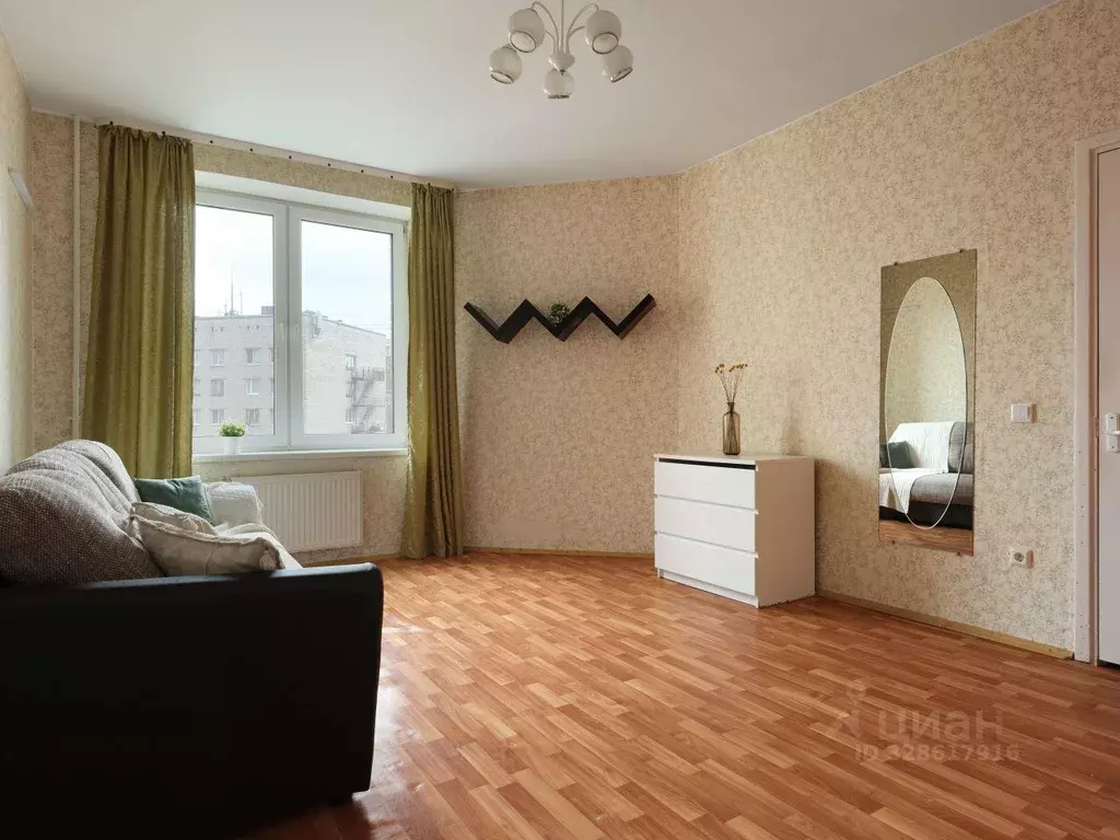 1-к кв. Санкт-Петербург ул. Ушинского, 3к3 (39.6 м) - Фото 2