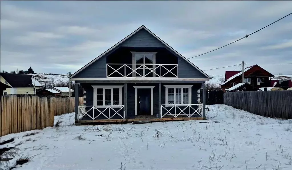 Дом в Иркутская область, Иркутский муниципальный округ, д. Куда  (230 ... - Фото 1