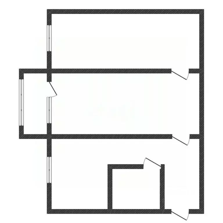2-к кв. Татарстан, Казань ул. Гагарина, 51 (45.9 м) - Фото 2