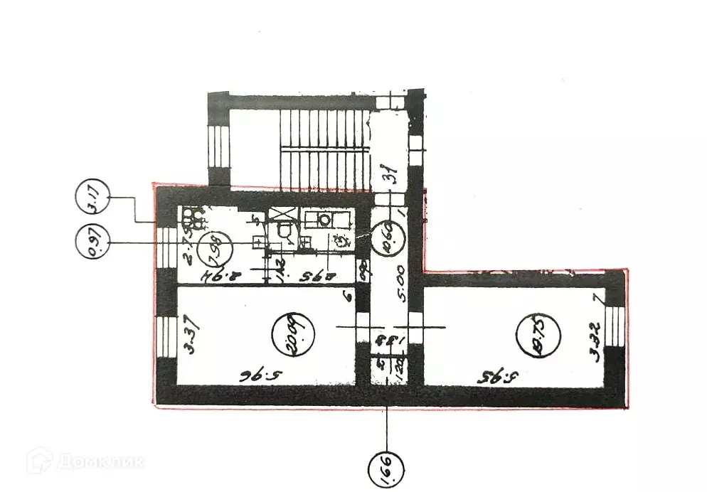 Продаётся 2-к квартира, 64.4 м - Фото 1