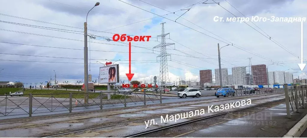 Помещение свободного назначения в Санкт-Петербург ул. Маршала ... - Фото 2